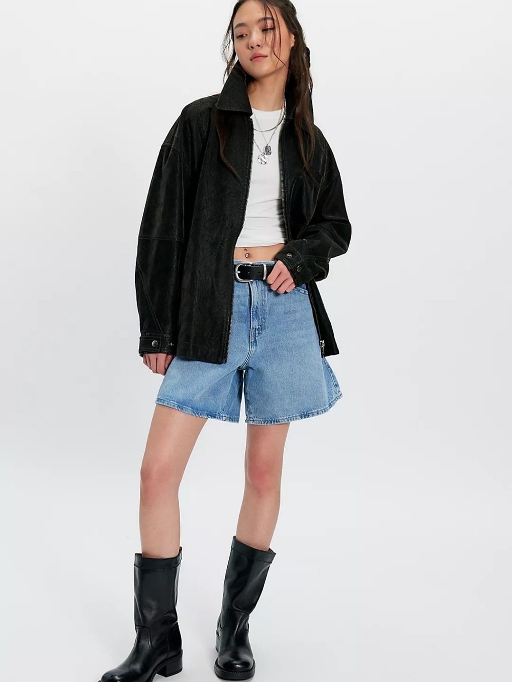 Free People | Levi's High-Rise Baggy Shorts